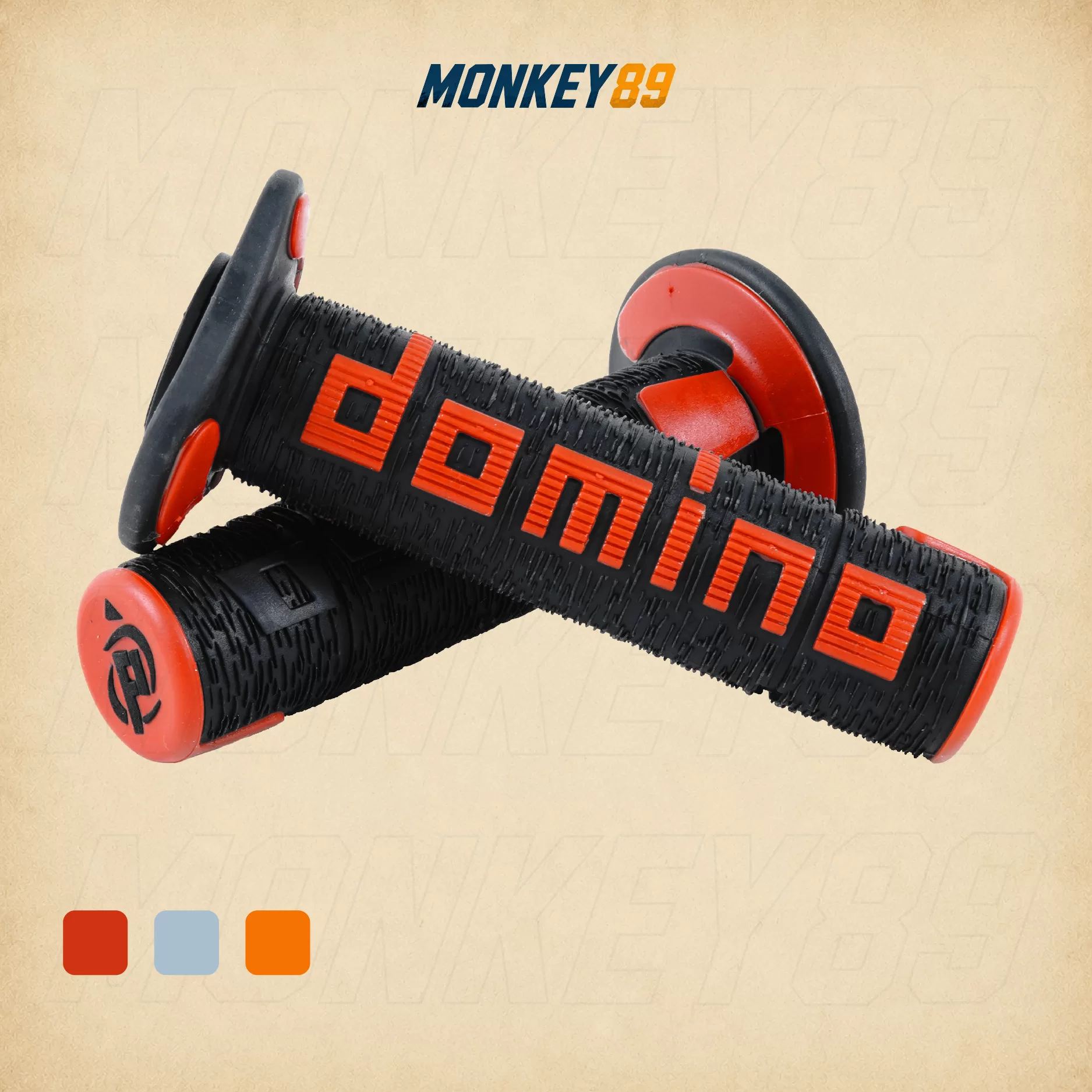 BAO TAY DOMINO A360 OFF-ROAD - MÀU ĐEN ĐỎ - CHÍNH HÃNG Ý