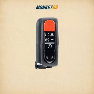 Công tắc phải domino 9a on/off-road tích hợp nút đề & ngắt động cơ chính hãng ý