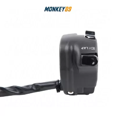 CÔNG TẮC TRÁI DOMINO 9A 44,6MM ON/OFF-ROAD KÈM GIẮC MOLEX 9 PIN CHÍNH HÃNG Ý
