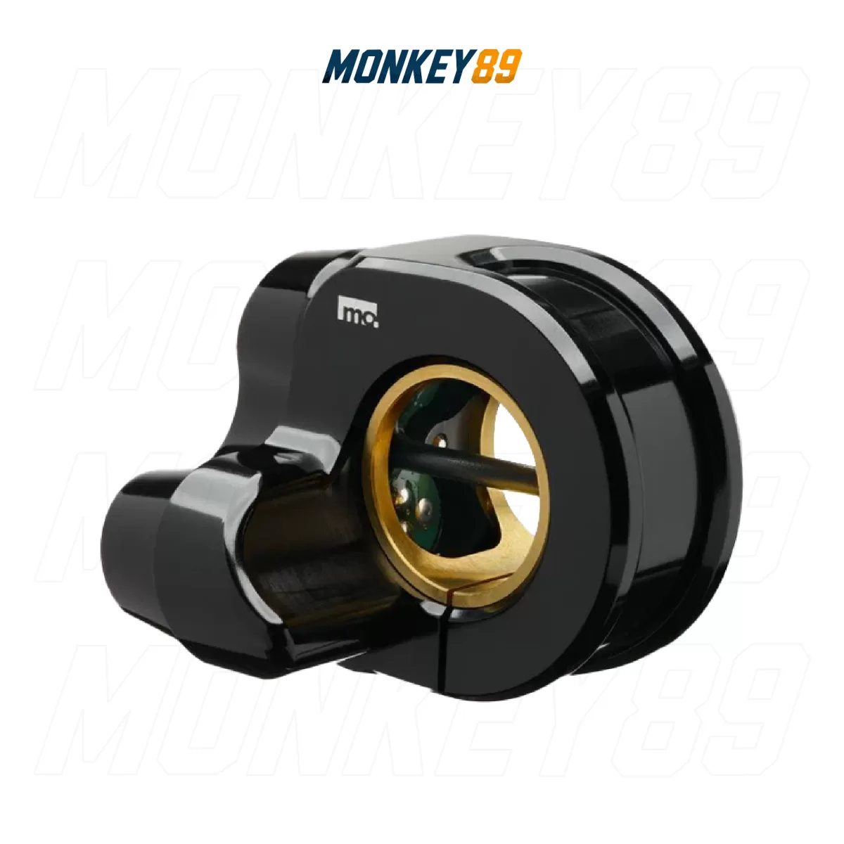 CỤM CÔNG TẮC MOTOGADGET ĐEN MO.SWITCH BASIC LED 3 NÚT BÊN TRÁI - NHÔM NGUYÊN KHỐI CNC TÍCH HỢP ĐÈN LED CHÍNH HÃNG ĐỨC - ảnh 4
