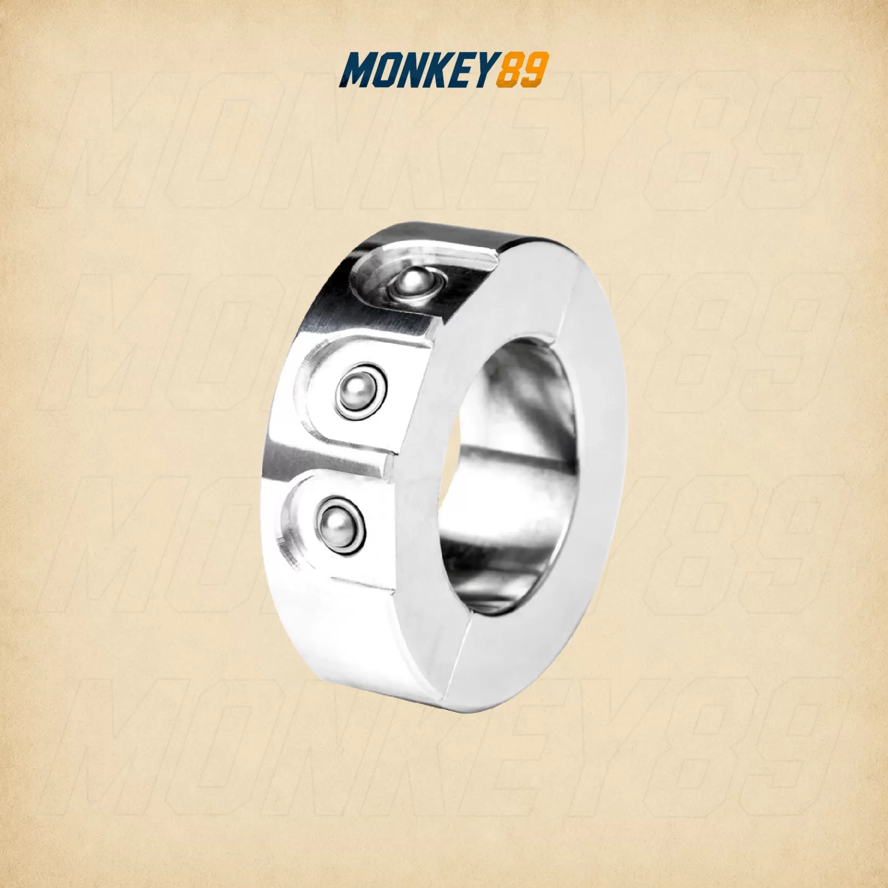 MOTOGADGET MO.SWITCH MINI 3-BUTTON SILVER | CNC ALUMINUM HANDLEBAR SWITCH