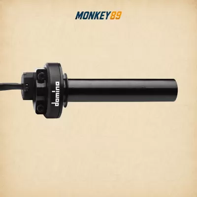 Cùm ga domino điện tử yamaha r1 2020-23 nhôm anodized plug & play chính hãng ý