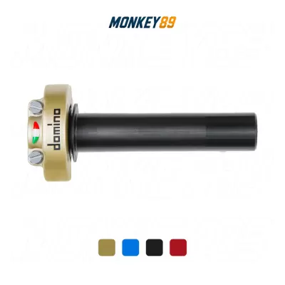 CÙM GA DOMINO XM2 PUSH-PULL MÀU VÀNG KÈM 3 VÒNG CHỈNH HÀNH TRÌNH TĂNG TỐC CHÍNH HÃNG Ý