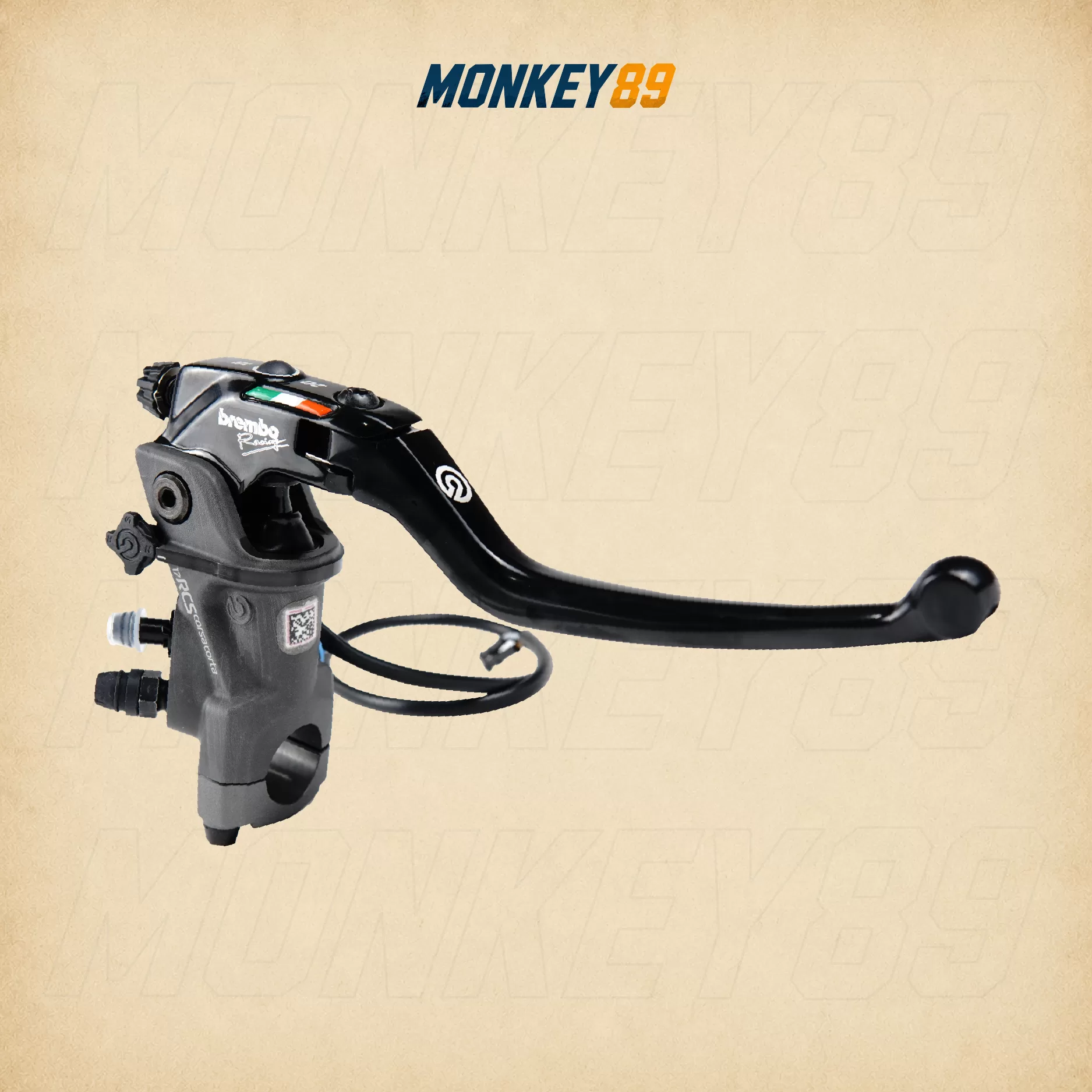CÙM TAY THẮNG BREMBO 17 RCS CORSA CORTA CHÍNH HÃNG Ý