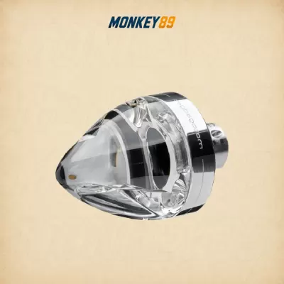 Gù xi nhan motogadget mo.blaze cone chrome bóng (bên trái) - pha lê tàng hình chính hãng đức