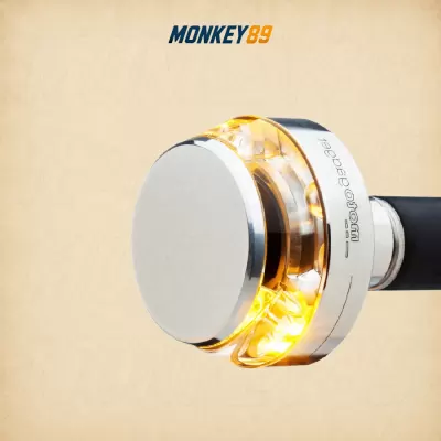 Gù xi nhan tròn motogadget mo.blaze disc chrome bóng (bên trái) đỉnh cao đỉnh cao