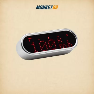 Đồng hồ điện tử motogadget motoscope mini viền chrome led siêu nhỏ chính hãng đức