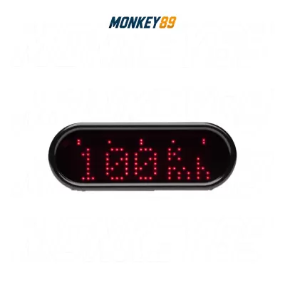 ĐỒNG HỒ LED MOTOGADGET MOTOSCOPE MINI MÀU ĐEN CHÍNH HÃNG ĐỨC