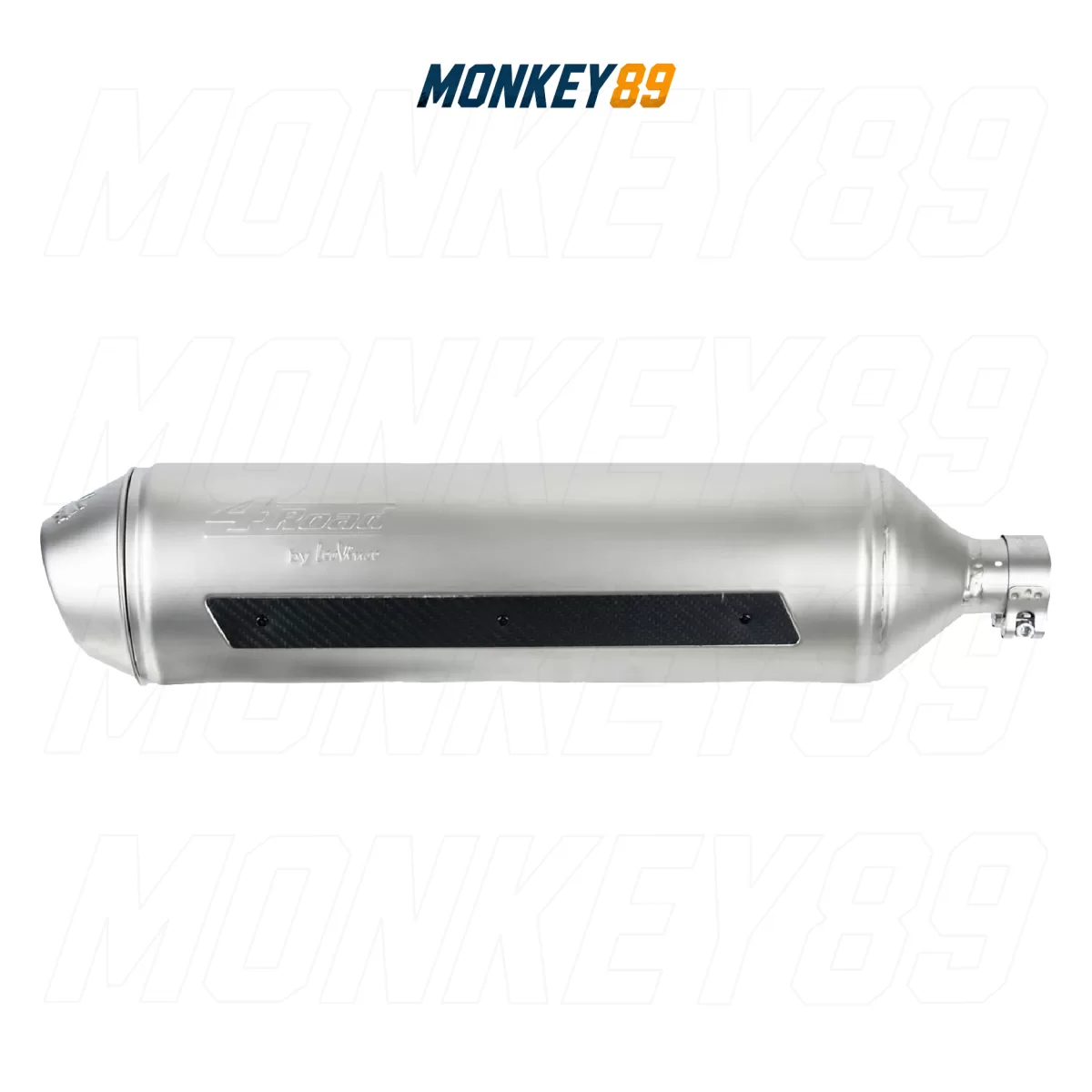 HỆ THỐNG ỐNG XẢ LEOVINCE 4ROAD CARBON LINE TITANIUM HEADER CHO HONDA SH 150I (2020-2023) FORM MỚI FULL SYSTEM CỔ TITANIUM CHÍNH HÃNG Ý (Copy) - ảnh 4
