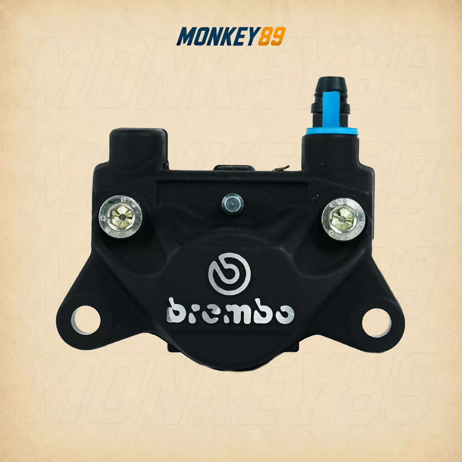 HEO THẮNG BREMBO P2 32MM ĐEN LOGO TRẮNG CHÍNH HÃNG Ý