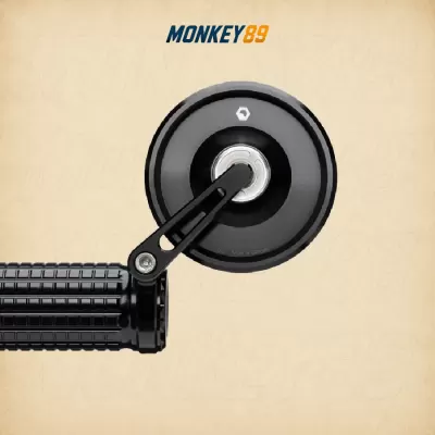 Gương gù tròn motogadget mo.view classic 130 chuẩn ece - kính hậu chính hãng đức