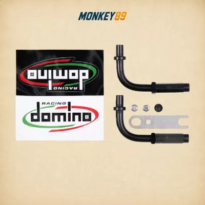 Bộ ống co ga domino xm2 bằng thép phụ kiện tùy chỉnh dây ga chính hãng ý