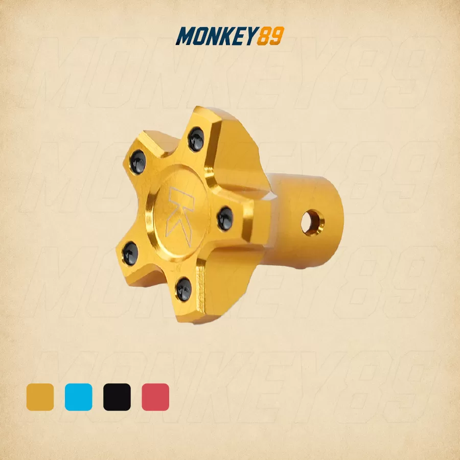 KOHKEN GOLD ADJUSTMENT DIAL FOR BREMBO XR/PR | CNC ALUMINUM CUSTOM ACCESSORY