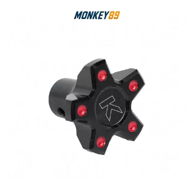 NÚM CHỈNH CỰ LY KOHKEN MÀU ĐEN CHO CÙM BREMBO XR/PR - PHỤ KIỆN NHÔM CNC CHÍNH HÃNG NHẬT BẢN