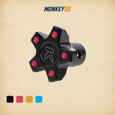 Núm chỉnh cự ly kohken màu đen cho cùm brembo xr/pr - phụ kiện nhôm cnc chính hãng nhật bản