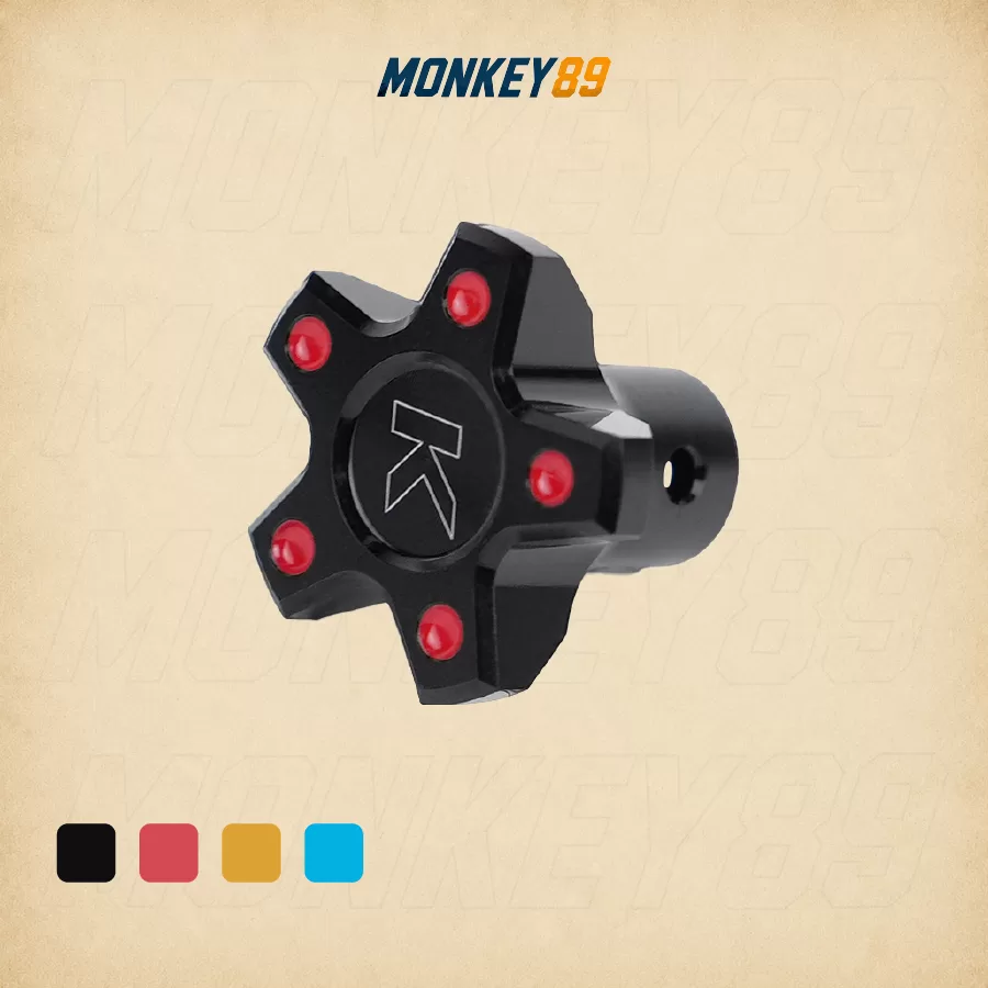NÚM CHỈNH CỰ LY KOHKEN MÀU ĐEN CHO CÙM BREMBO XR/PR - PHỤ KIỆN NHÔM CNC CHÍNH HÃNG NHẬT BẢN