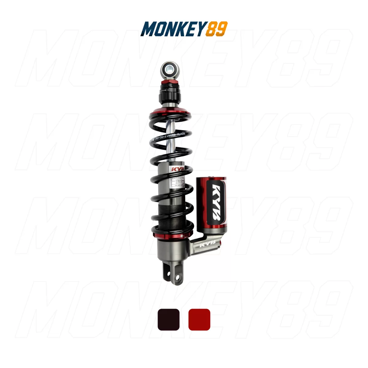HUỘC SAU KYB ĐEN (330MM+10MM) HONDA LEAD 125 K-ELITE CHÍNH HÃNG NHẬT BẢN - ảnh 2