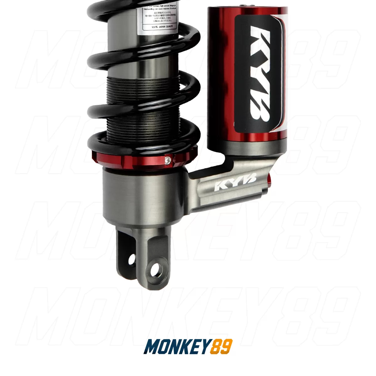 HUỘC SAU KYB ĐEN (330MM+10MM) HONDA LEAD 125 K-ELITE CHÍNH HÃNG NHẬT BẢN - ảnh 5