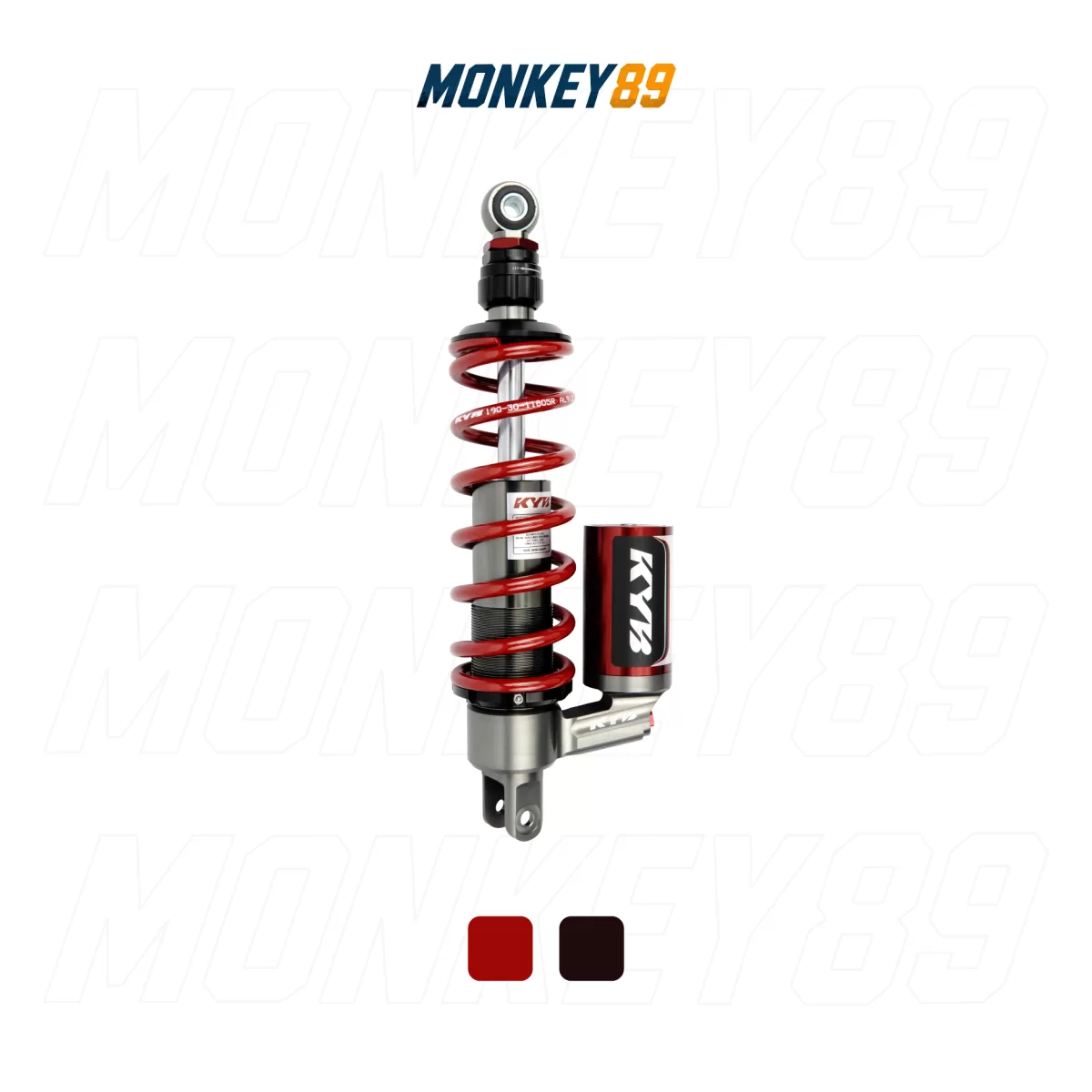 HUỘC SAU KYB ĐỎ (330MM+10MM) HONDA LEAD 125 K-ELITE CHÍNH HÃNG NHẬT BẢN - ảnh 2