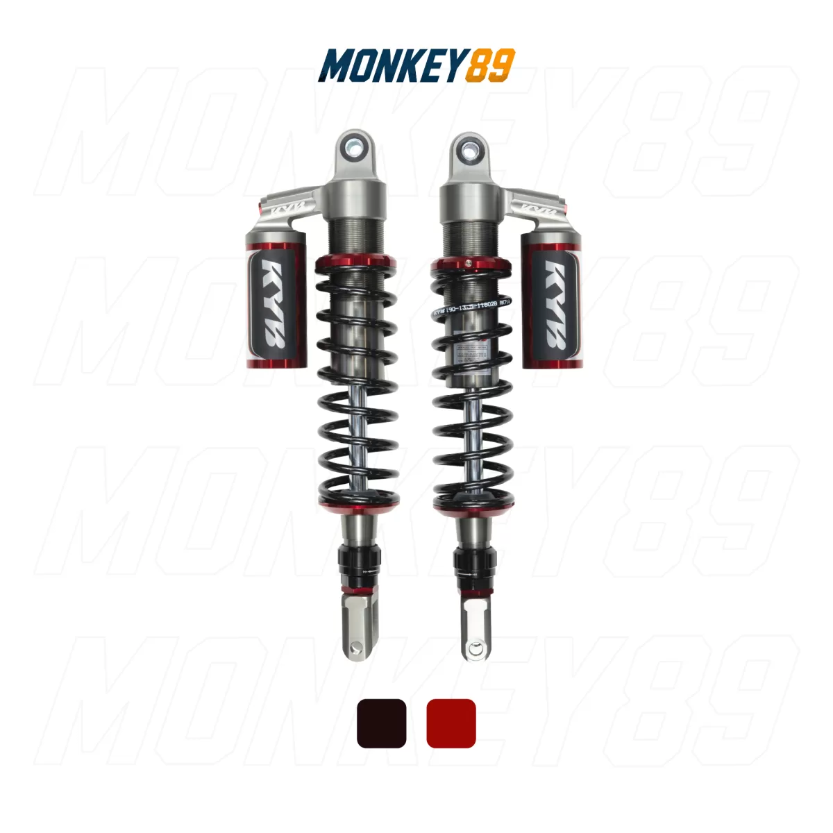 PHUỘC SAU ĐEN (390MM+10MM) KYB HONDA SH300 / SH350 K-ELITE CHÍNH HÃNG CÔNG NGHỆ NHẬT BẢN - ảnh 2