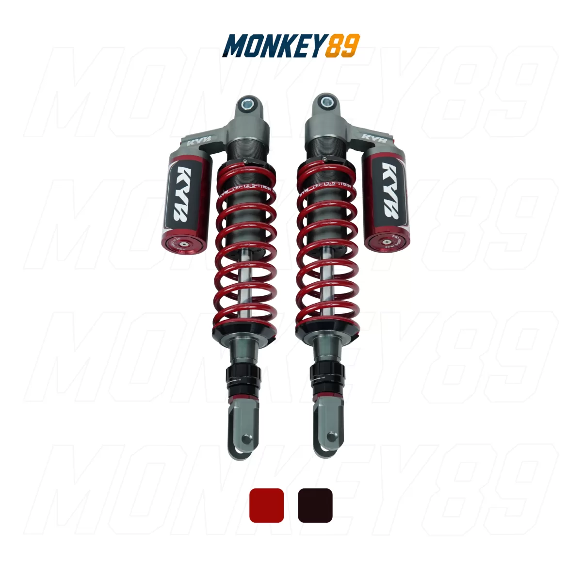 PHUỘC SAU ĐỎ (390MM+10MM) KYB HONDA SH300 / SH350 K-ELITE CHÍNH HÃNG CÔNG NGHỆ NHẬT BẢN - ảnh 2