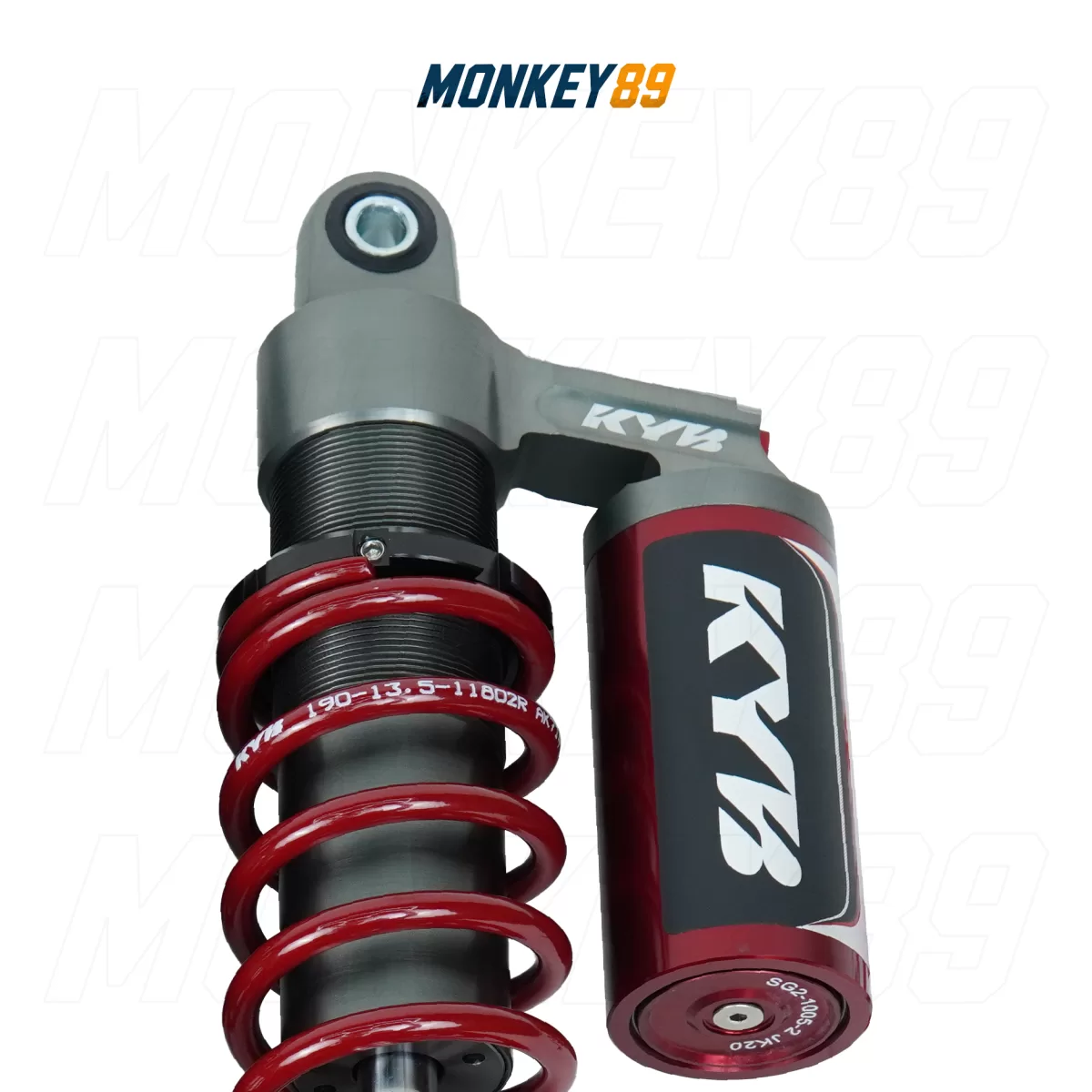 PHUỘC SAU ĐỎ (390MM+10MM) KYB HONDA SH300 / SH350 K-ELITE CHÍNH HÃNG CÔNG NGHỆ NHẬT BẢN - ảnh 4