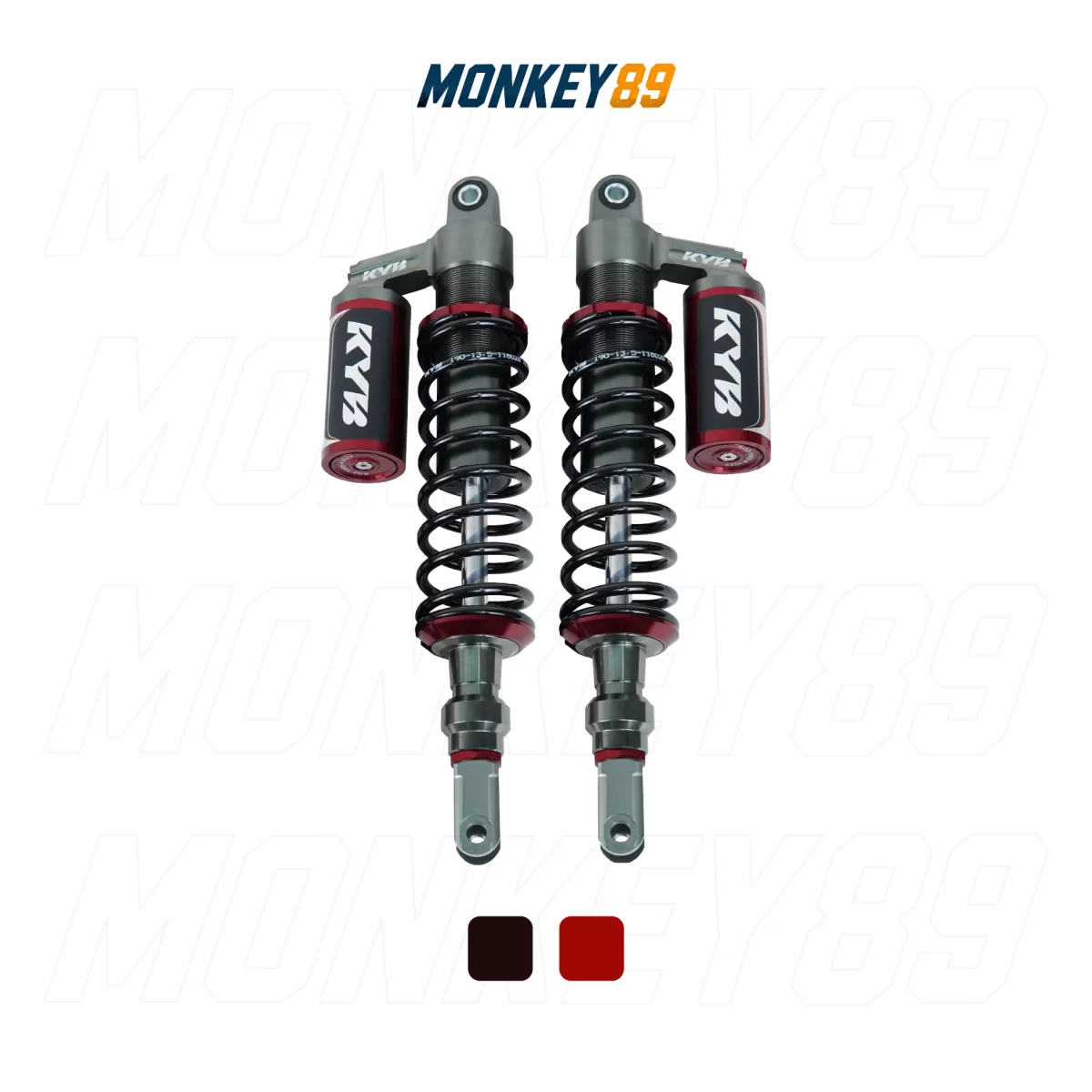 PHUỘC SAU KYB ĐEN (390MM + 10MM) HONDA SH300 / SH350 / YAMAHA FORZA 300 K-ALPHA CHÍNH HÃNG NHẬT BẢN - ảnh 2