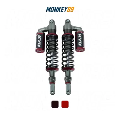 PHUỘC SAU KYB ĐEN (390MM + 10MM) HONDA SH300 / SH350 / YAMAHA FORZA 300 K-ALPHA CHÍNH HÃNG NHẬT BẢN