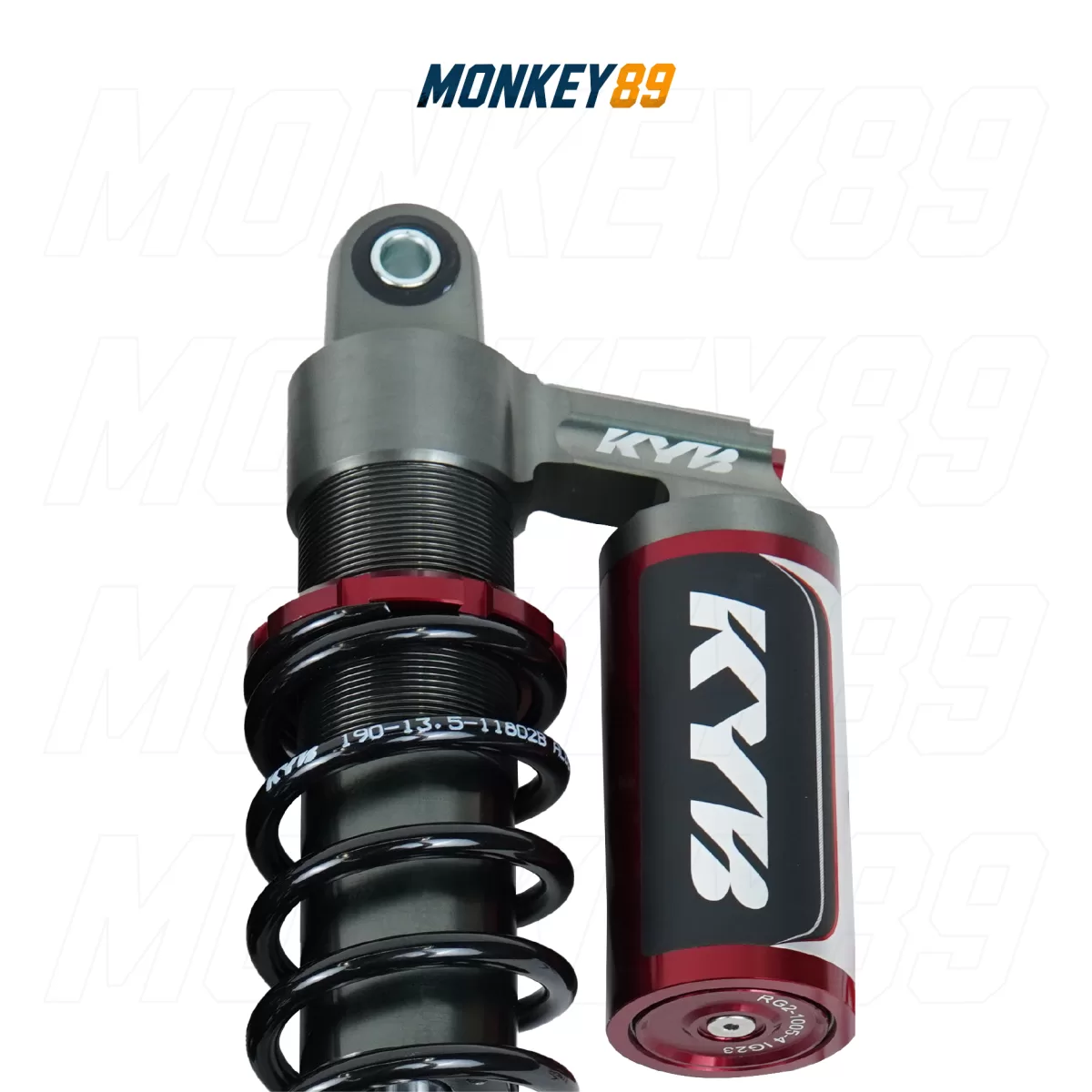 PHUỘC SAU KYB ĐEN (390MM + 10MM) HONDA SH300 / SH350 / YAMAHA FORZA 300 K-ALPHA CHÍNH HÃNG NHẬT BẢN - ảnh 4