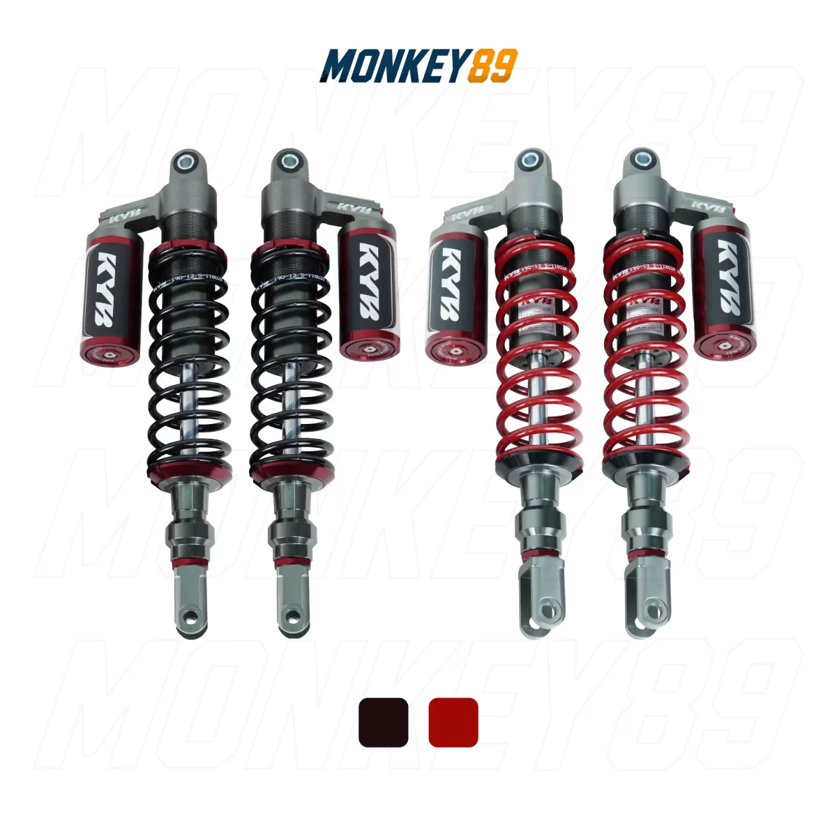 PHUỘC SAU KYB ĐEN (390MM + 10MM) HONDA SH300 / SH350 / YAMAHA FORZA 300 K-ALPHA CHÍNH HÃNG NHẬT BẢN - ảnh 6