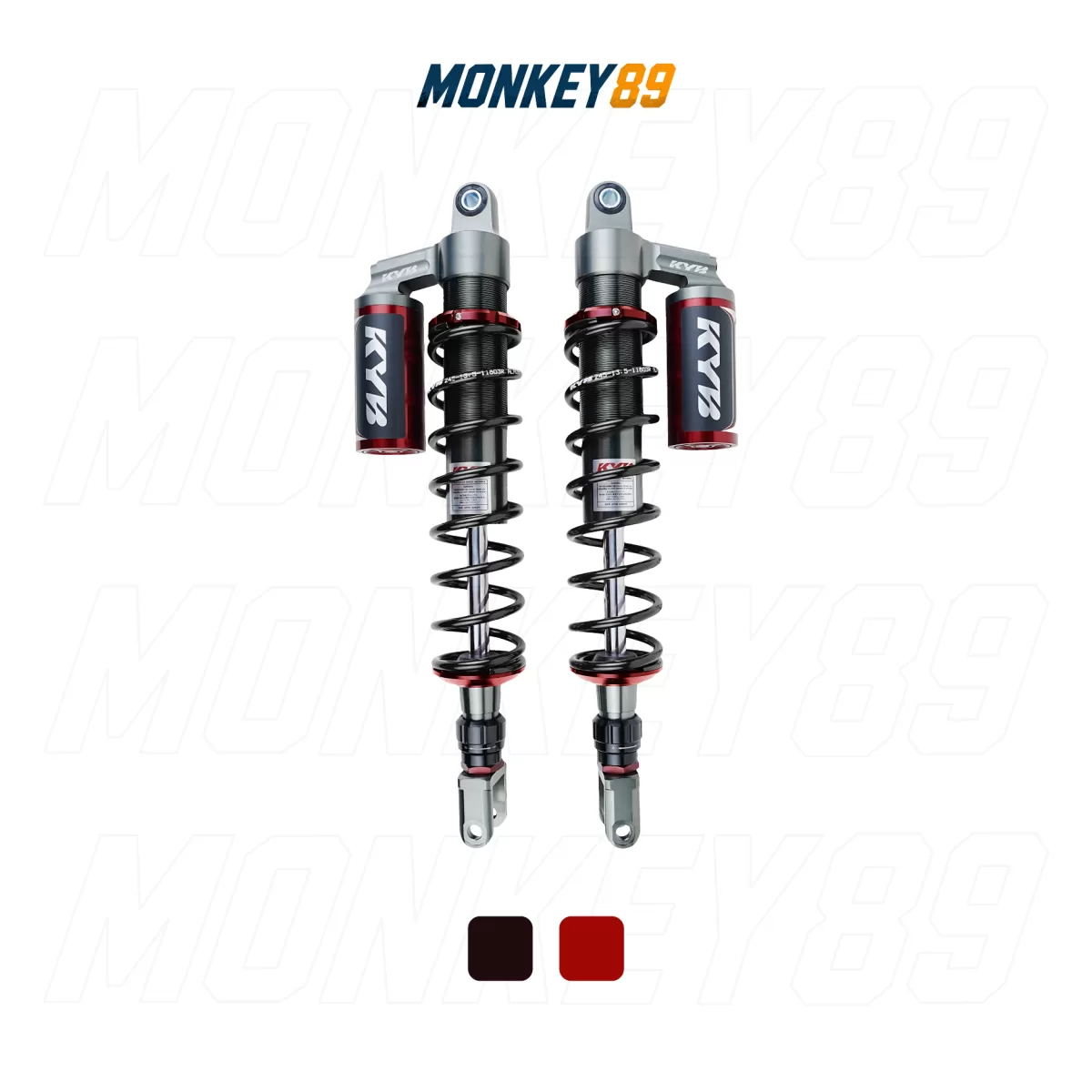 PHUỘC SAU KYB ĐEN (440mm+10mm)HONDA ADV350 K-ELITE CHÍNH HÃNG CÔNG NGHỆ NHẬT BẢN - ảnh 2