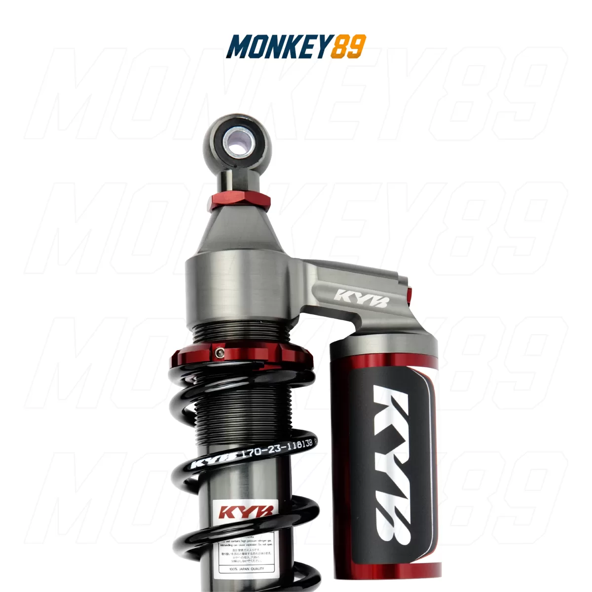 PHUỘC SAU KYB ĐEN (335MM+10MM) HONDA AIRBLADE 160 / YAMAHA NMAX 155 K-ELITE CHÍNH HÃNG NHẬT BẢN - ảnh 4