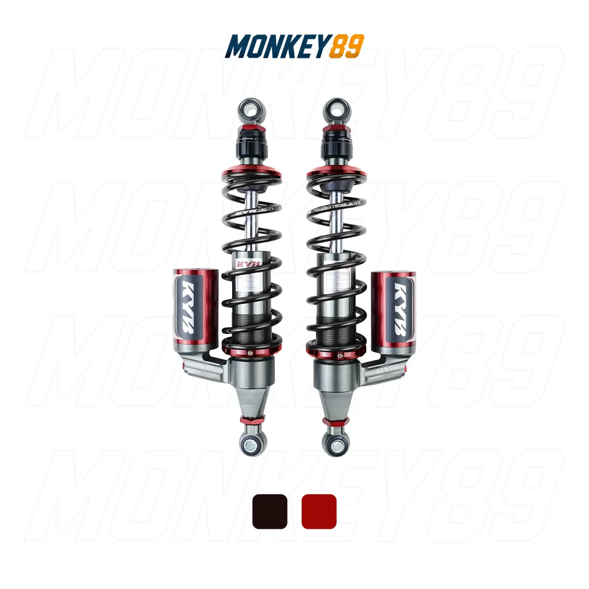 PHUỘC SAU KYB ĐEN (362MM+10mm) HONDA CT125 K-ELITE CHÍNH HÃNG NHẬT BẢN - ảnh 2