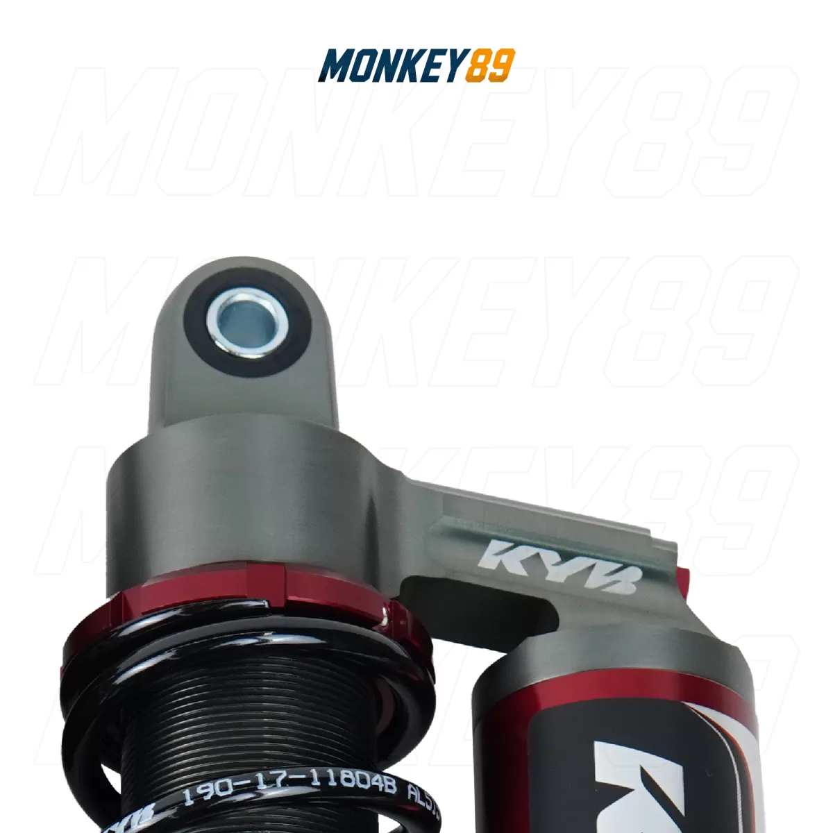 PHUỘC SAU KYB ĐEN (330MM+10MM) HONDA MONKEY / WAVE / FUTURE 125I K-ELITE CHÍNH HÃNG NHẬT BẢN - ảnh 1