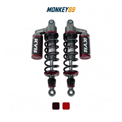 PHUỘC SAU KYB ĐEN (330MM+10MM) HONDA MONKEY / WAVE / FUTURE 125I K-ELITE CHÍNH HÃNG NHẬT BẢN