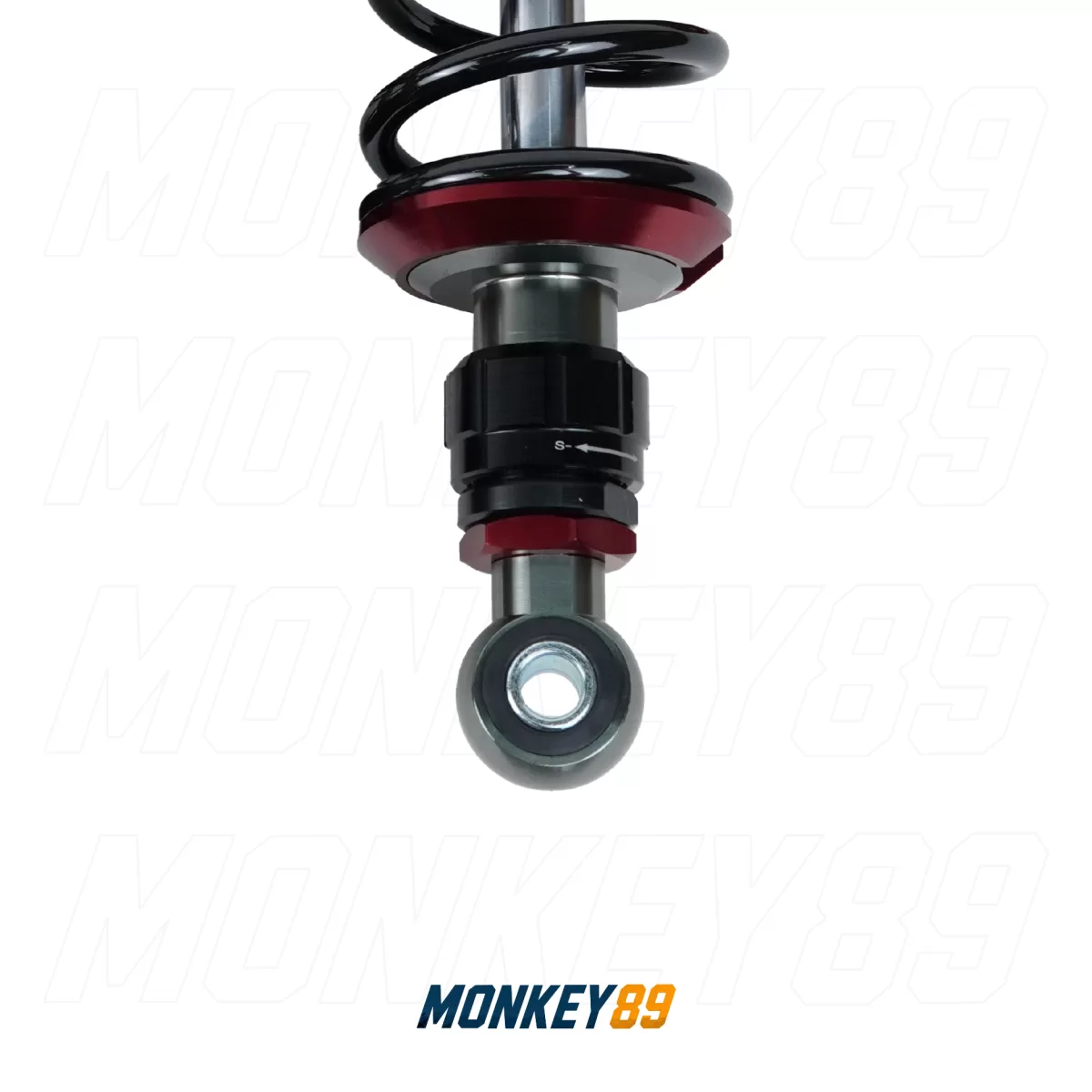 PHUỘC SAU KYB ĐEN (330MM+10MM) HONDA MONKEY / WAVE / FUTURE 125I K-ELITE CHÍNH HÃNG NHẬT BẢN - ảnh 5