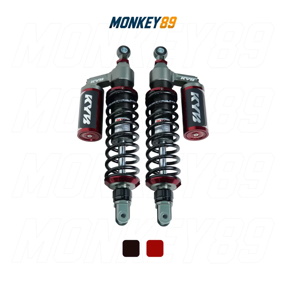PHUỘC SAU KYB ĐEN (365MM+10MM) HONDA SH150/160 VN / PCX 160 K-ELITE CHÍNH HÃNG CÔNG NGHỆ NHẬT BẢN - ảnh 2
