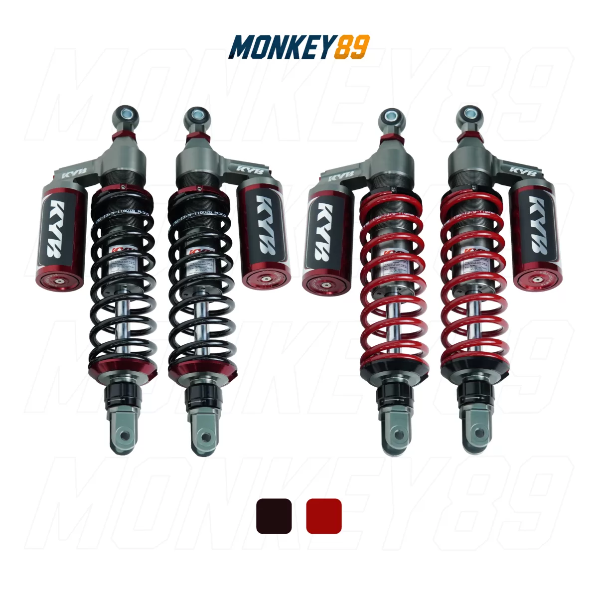 PHUỘC SAU KYB ĐEN (365MM+10MM) HONDA SH150/160 VN / PCX 160 K-ELITE CHÍNH HÃNG CÔNG NGHỆ NHẬT BẢN - ảnh 6