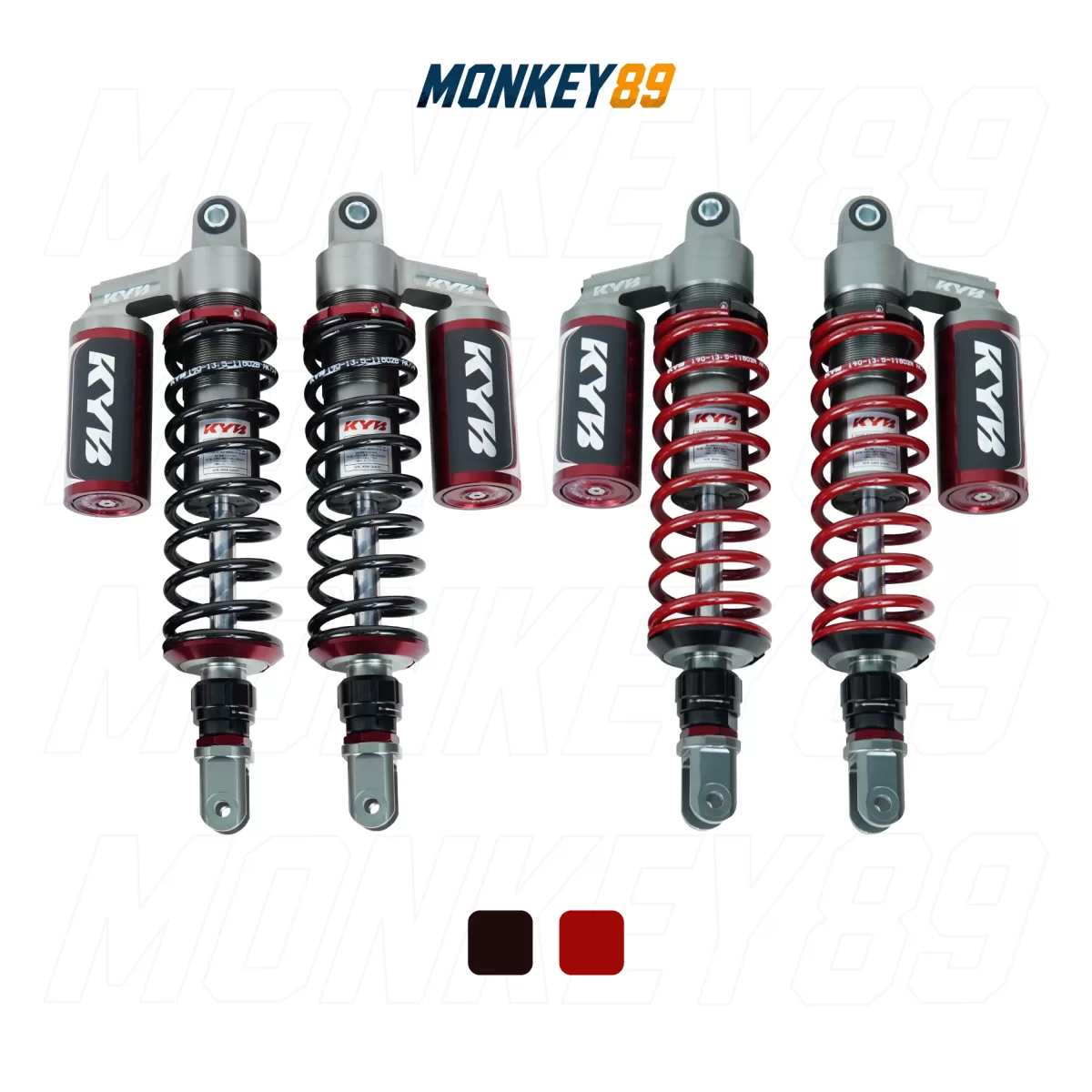 PHUỘC SAU KYB ĐEN (350MM+10MM) YAMAHA XMAX 300 K-ELITE CHÍNH HÃNG NHẬT BẢN - ảnh 6