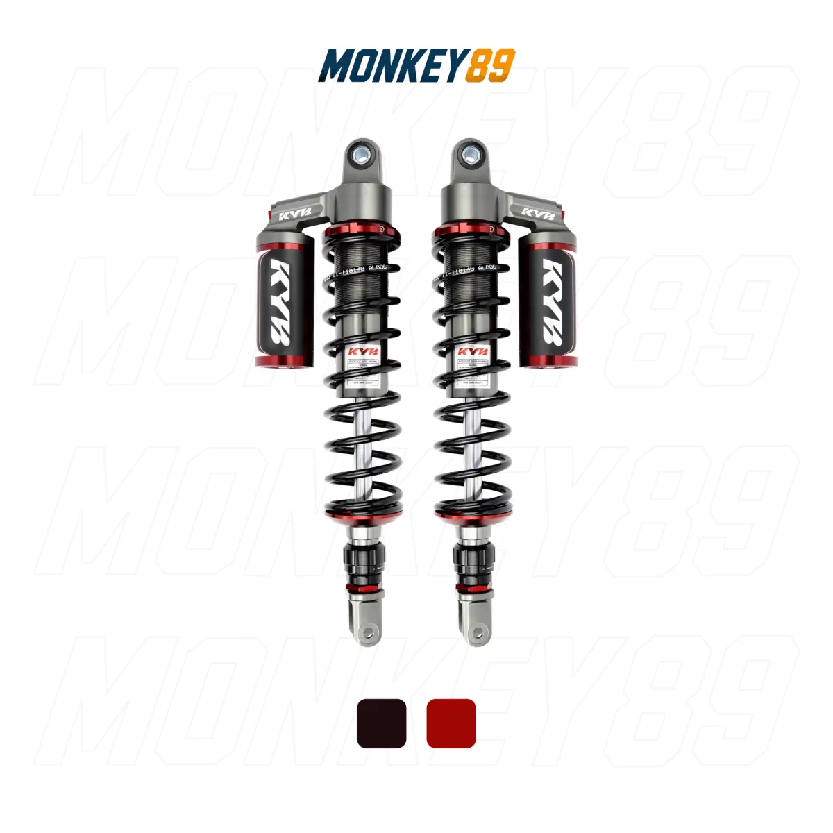 PHUỘC SAU KYB ĐEN (390MM+10MM) HONDA ADV 160 K-ELITE CHÍNH HÃNG NHẬT BẢN - ảnh 2