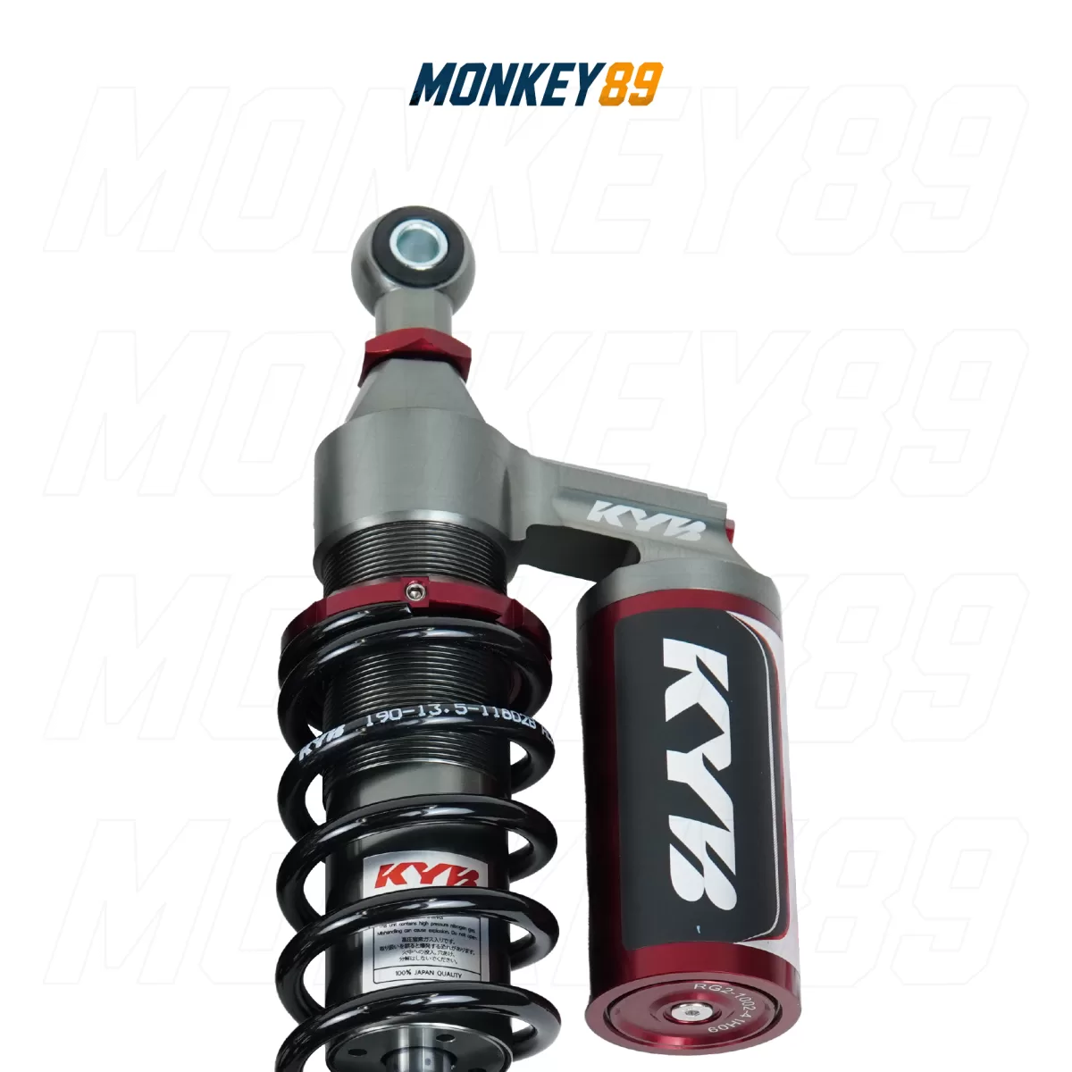 PHUỘC SAU KYB ĐEN (365MM+10MM) HONDA SH150/160 VN / PCX 160 / DATBIKE QUANTUM S K-ALPHA CHÍNH HÃNG NHẬT BẢN - ảnh 4
