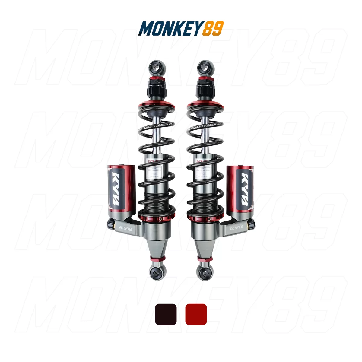 PHUỘC SAU KYB ĐEN (362MM+10MM) HONDA CT125 K-ULTIMATE CHÍNH HÃNG CÔNG NGHỆ NHẬT BẢN - ảnh 2