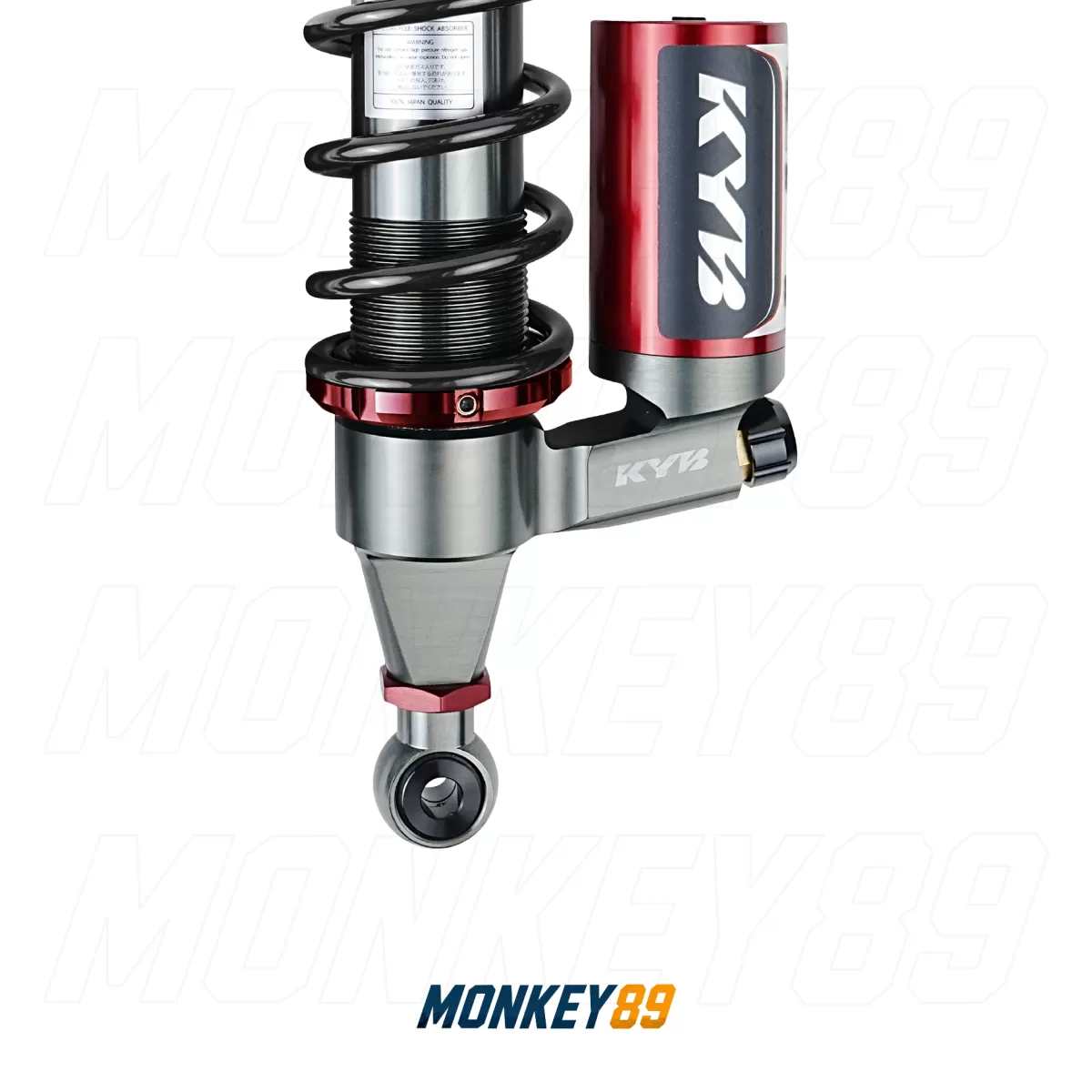 PHUỘC SAU KYB ĐEN (362MM+10MM) HONDA CT125 K-ULTIMATE CHÍNH HÃNG CÔNG NGHỆ NHẬT BẢN - ảnh 4