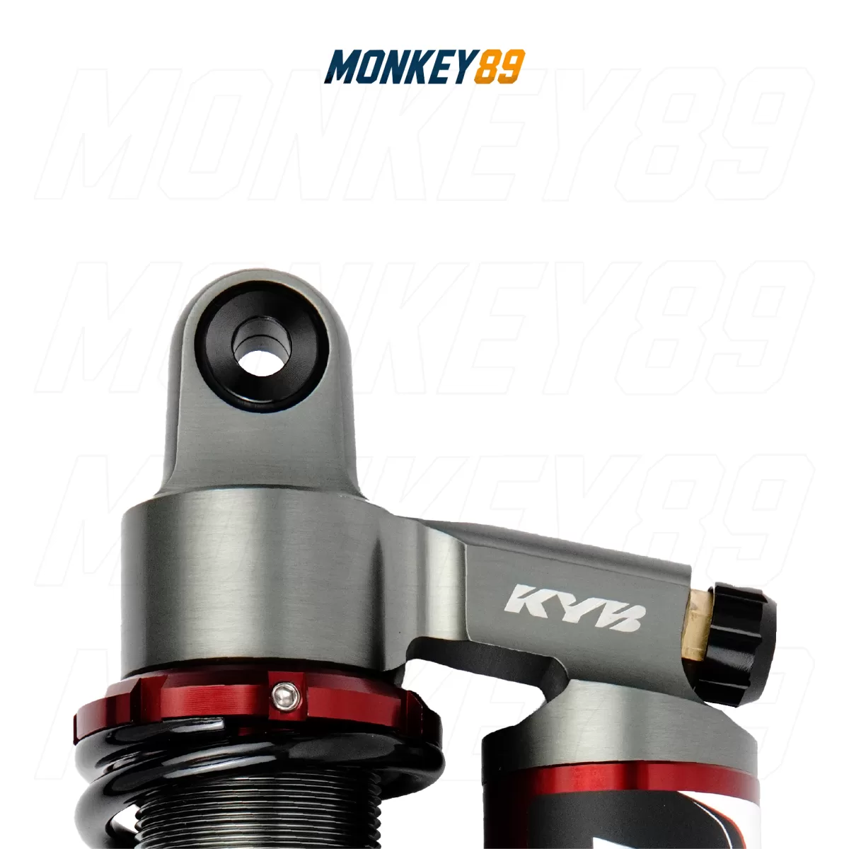 PHUỘC SAU KYB ĐEN (330MM+10MM) HONDA MONKEY / WAVE / FUTURE 125I K-ULTIMATE - CÔNG NGHỆ NHẬT BẢN CHÍNH HÃNG - ảnh 1