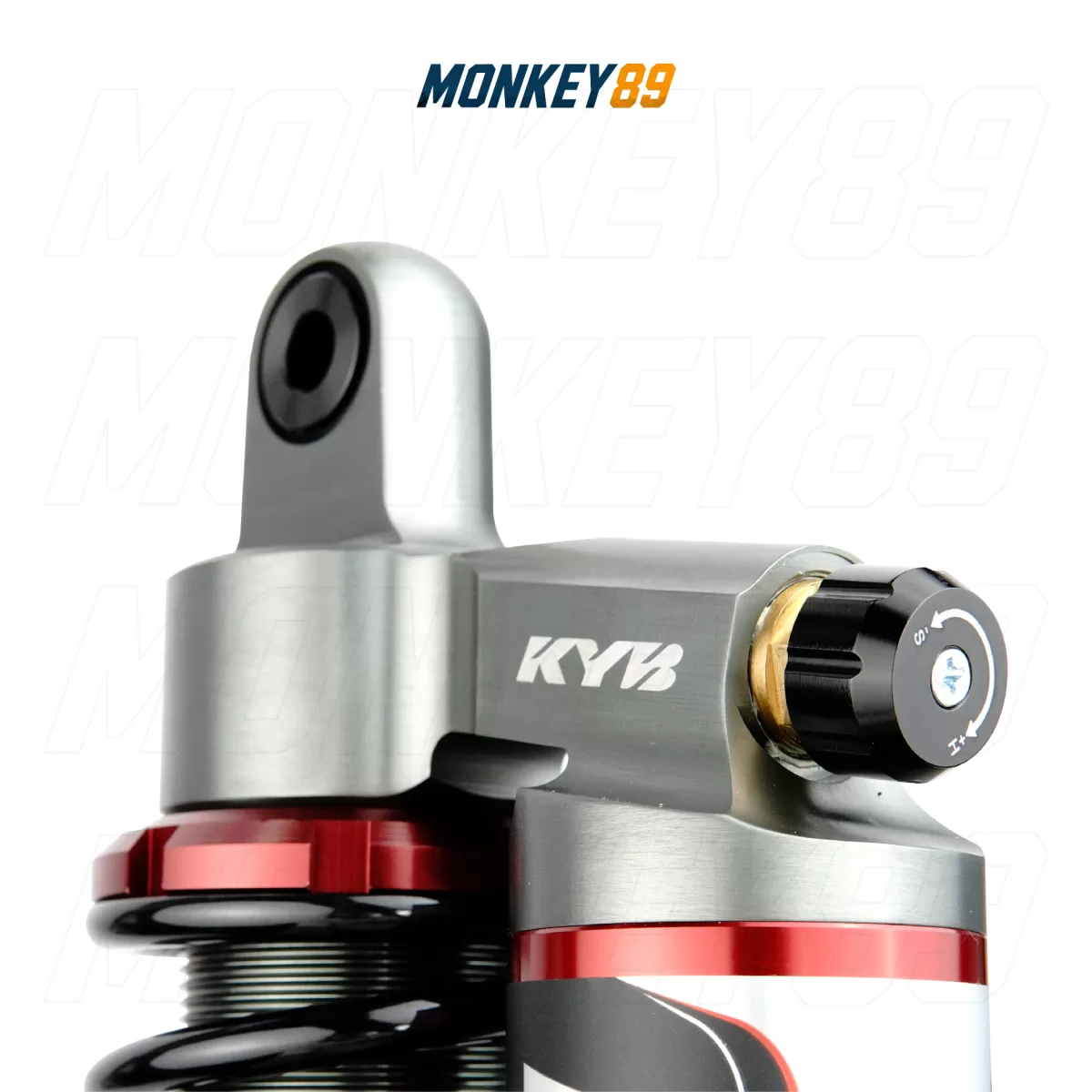 PHUỘC SAU KYB ĐEN (330MM+10MM) HONDA MONKEY / WAVE / FUTURE 125I K-ULTIMATE - CÔNG NGHỆ NHẬT BẢN CHÍNH HÃNG - ảnh 3