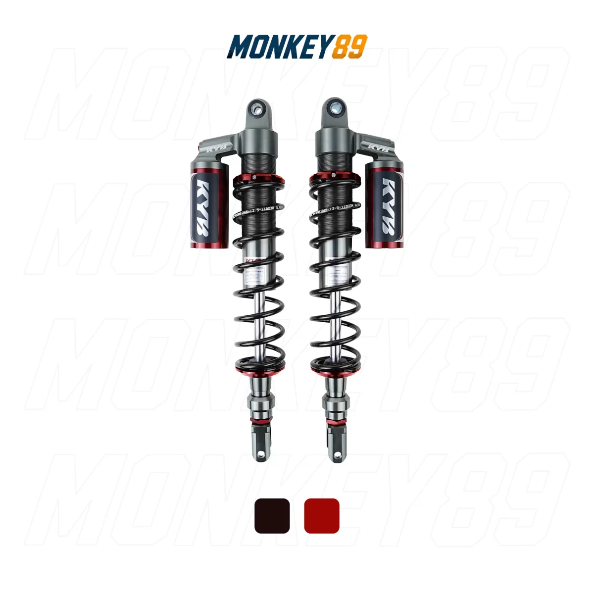 PHUỘC SAU KYB ĐEN (440MM+10MM) HONDA ADV350 K-ALPHA CHÍNH HÃNG NHẬT BẢN - ảnh 2