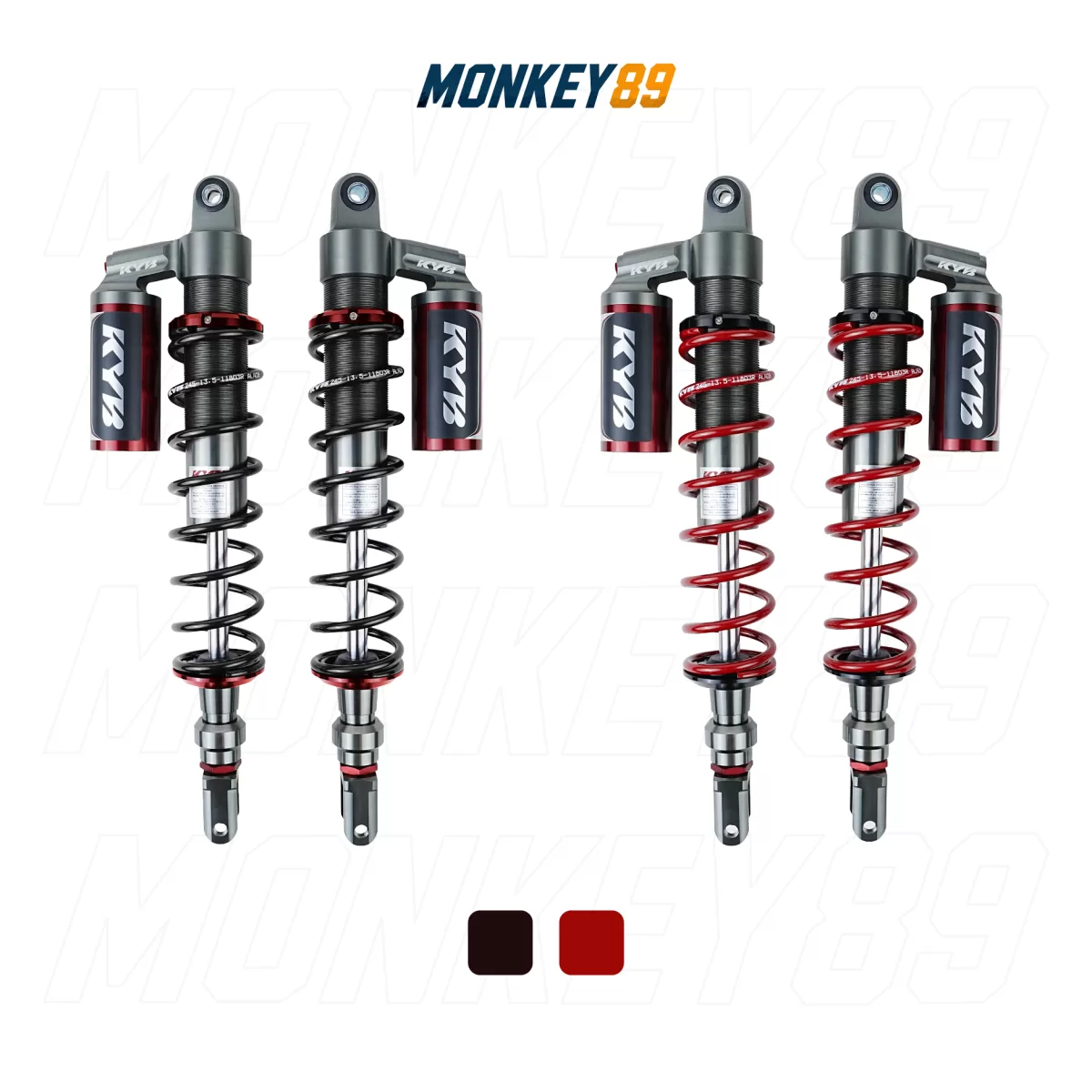 PHUỘC SAU KYB ĐEN (440MM+10MM) HONDA ADV350 K-ALPHA CHÍNH HÃNG NHẬT BẢN - ảnh 6