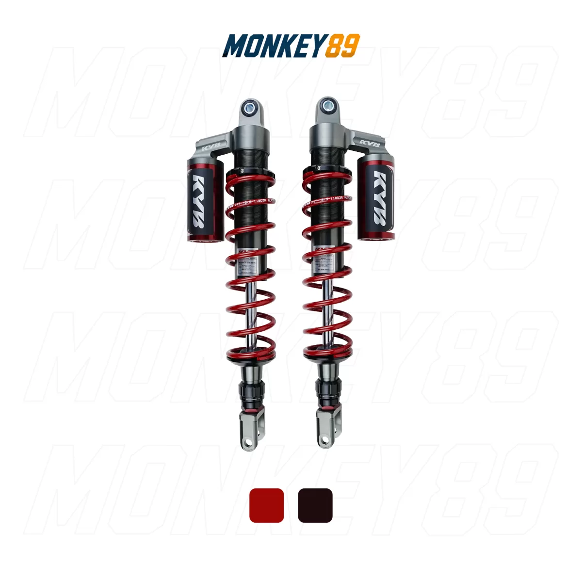 PHUỘC SAU KYB ĐỎ (440mm+10mm) HONDA ADV350 K-ELITE CHÍNH HÃNG CÔNG NGHỆ NHẬT BẢN - ảnh 2