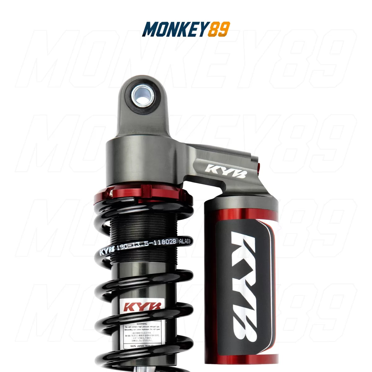 PHUỘC SAU KYB ĐỎ (440mm+10mm) HONDA ADV350 K-ELITE CHÍNH HÃNG CÔNG NGHỆ NHẬT BẢN (Copy) - ảnh 4