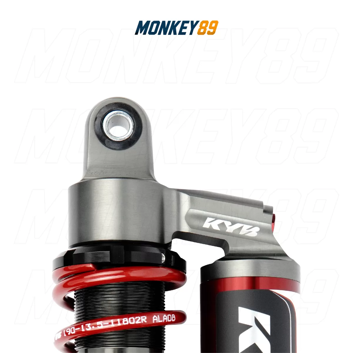 PHUỘC SAU KYB ĐỎ (330MM+10MM) HONDA AIRBLADE 150 / YAMAHA XMAX 300 K-ELITE ĐEN CHÍNH HÃNG NHẬT BẢN - ảnh 1